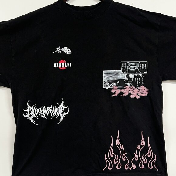 NWOT Civil Regime- Chapter 6 199X Uzumaki Oversized Tee - Picture 2 of 9